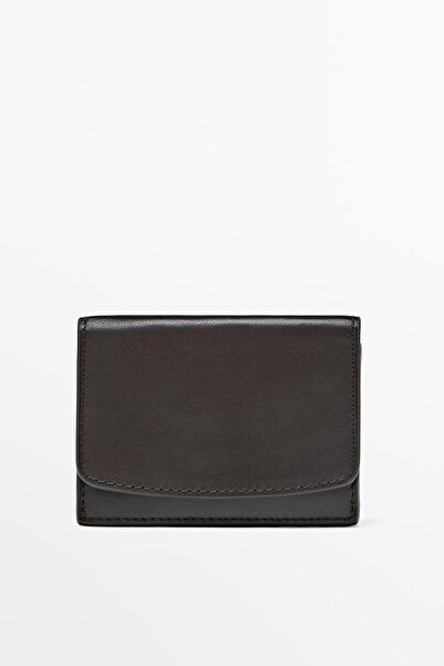 Massimo Dutti Nappa leather wallet