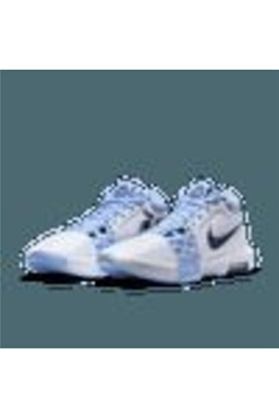 Nike حذاء كرة السلة LEBRON WITNESS VIII - WHITETHUNDERBLUE-ALUMINUM