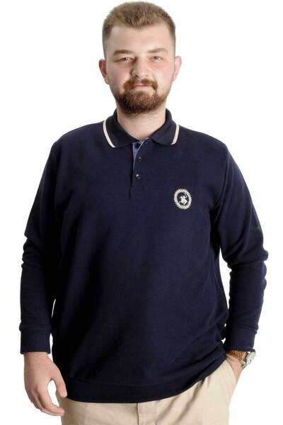 ModeXL Mode XL, mărime mare, pentru bărbați, Sweat Polo Selanik Horse 23440 B...