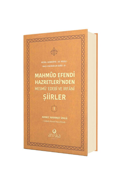 Ahıska Yayınevi Mahmud Efendi Hazretlerinden Şiirler ve Beyitler