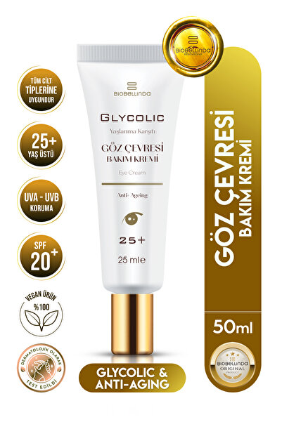 BioBellinda glycolic göz çevresi bakım kremi 25ml