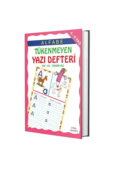 Uysal Yayınevi Alfabe Tükenmeyen Yazı Defteri
