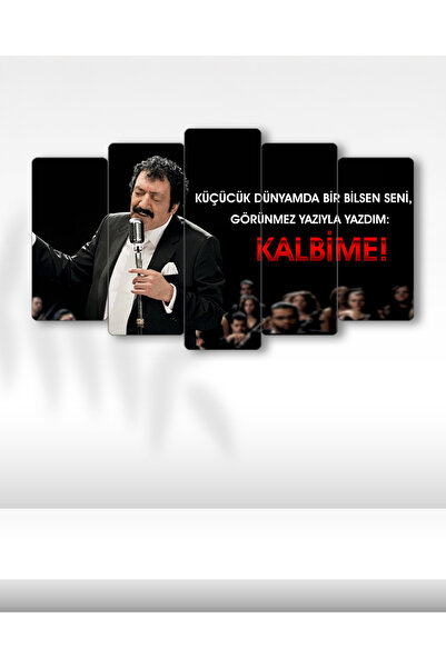 EVLOYA Müslüm Baba, Müslüm Gürses - 5 Parçalı Tablo