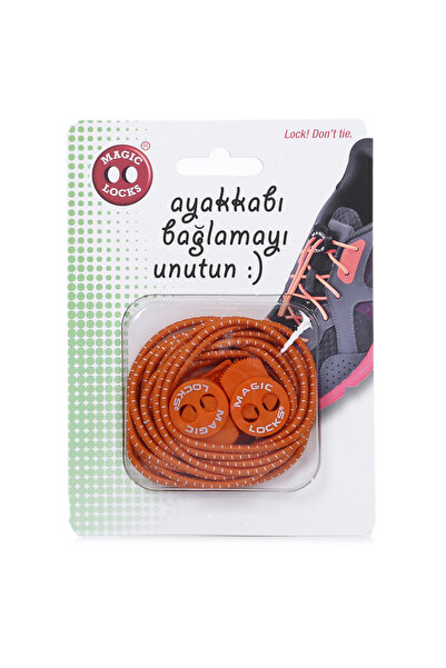 Nike Magic Locks Unisex Turuncu Günlük Ayakkabı Bağcığı 14A1