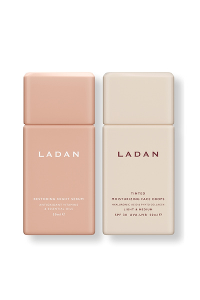 LADAN Gündüz & Gece Seti-yüz Damlaları-face Drops-spf30-açık&orta 50ml Yenile...