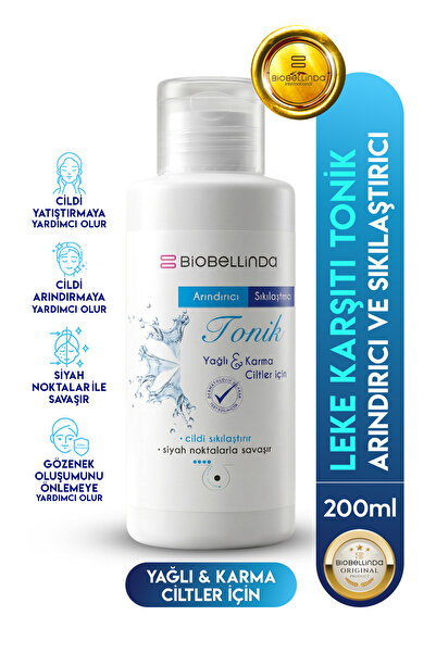 BioBellinda Doğal Temizlik Ve Arındırıcı Sıkılaştırıcı Sağlayan Tonik 200 ml