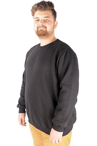 ModeXL Hanorac pentru bărbați Mode XL Bis Yaka Recycle B20531 Negru