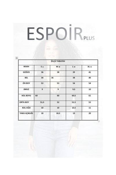 ESPOİRPLUS Black Lace-Up Long Sleeve Crop Top