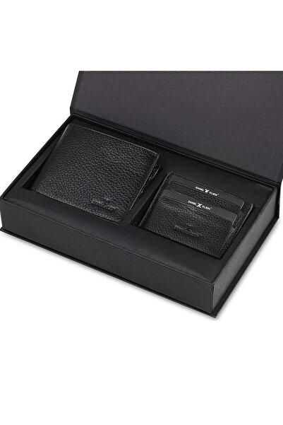 Daniel Klein Чоловічий гаманець з картковим набором у подарунковій коробці дл...
