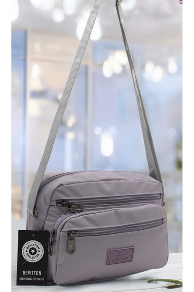 Bevitton Αδιάβροχη υφασμάτινη γυναικεία τσάντα ώμου Τσάντα χιαστί λεβάντας