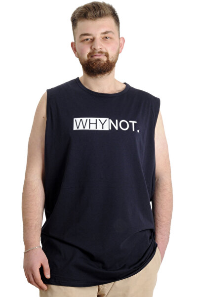 ModeXL Maiou pentru bărbați Mode XL, mărime mare, WHYNOT 23003, bleumarin