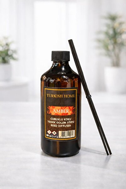 Turkish Home Çubuklu Koku Yedek Şişe Refill Amber-500ml