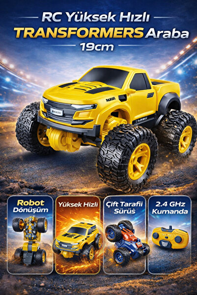 TRENDZONE Uzaktan Kumandalı Full Fonksiyon Şarjlı Işıklı Yüksek Hızlı Robota ...