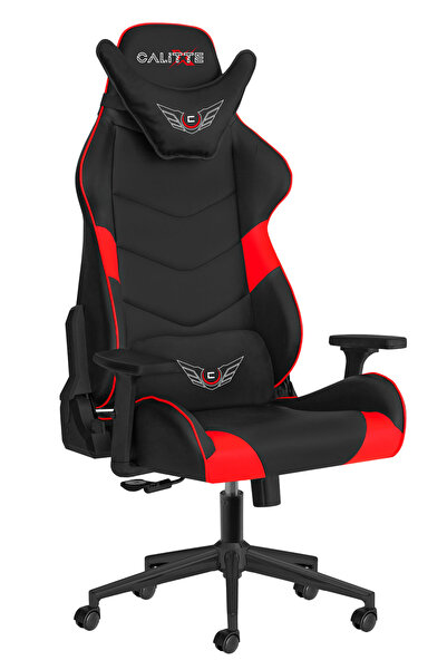 Calitte Kırmızı Samurai Ss Serisi Profesyonel Oyuncu Koltuğu