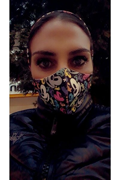 SütreTasarım Çift Katmanlı %100 Pamuklu Kumaştan Yıkanabilir Ce Belgeli Bez M...