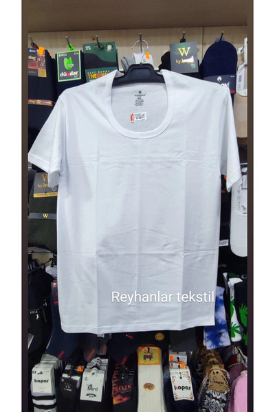 Ceylanoğlu قميص داخلي رجالي مكون من 6 قطع مصنوع من القطن بنسبة 100%، قميص داخ...