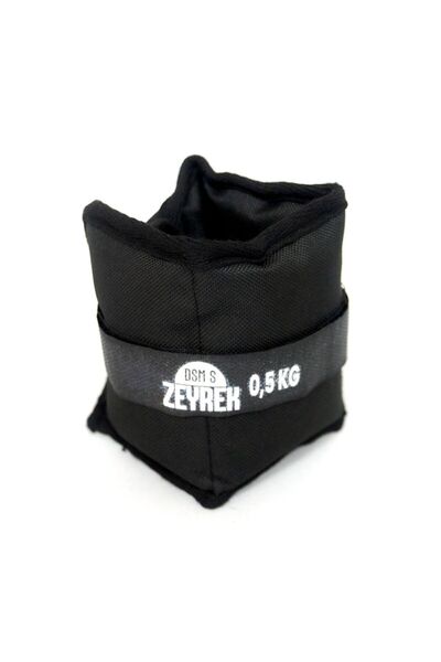 S ZEYREK 0.5 Kg × 2 Adet Toplam 1 Kg El Ayak Bilek Kas Güçlendiriçi Ağırlık Seti Kum Ağırlık Torbası