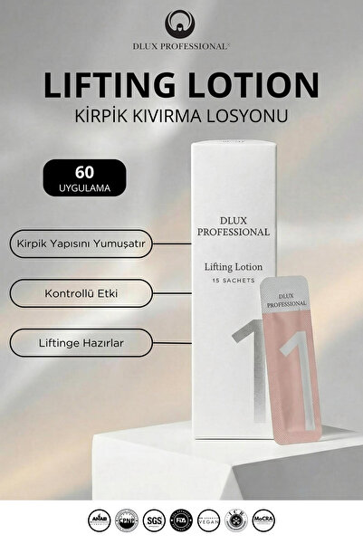 Lifting Lotion No.1 - Kirpik Kıvırma Losyonu 15 Adet
