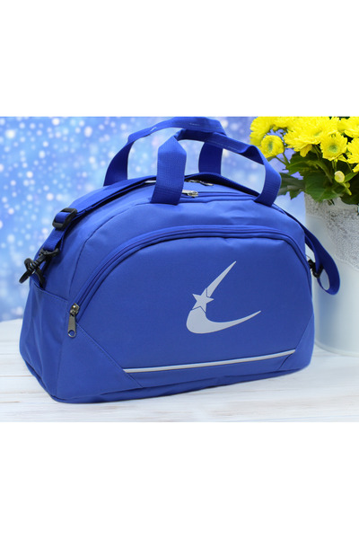 Bevitton Black Two-Compartment Long Strap Unisex Medium-Sized Travel Fitness ...