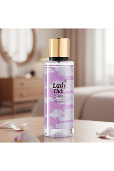 LADY CLUB Vücut Spreyi 250ml / Orkide Kokusu