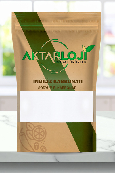 aktarloji 500 Gr İngiliz Karbonatı / İçilebilir - Gıda Tipi - Katkısız & Doğal