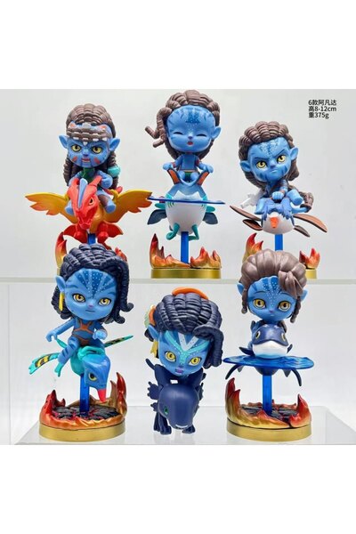 Choice 6 قطع من مجسمات أفاتار إصدار 2026Q: طريق الماء، مملكة الوحوش، نموذج كر...