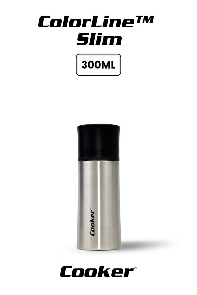 Cooker ColorLine Soft 300 ml Paslanmaz Çelik Termos CKR2055