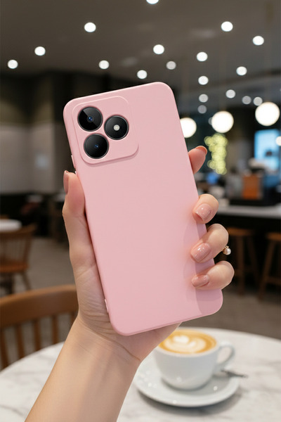 TechTrove Realme Note 50 Kılıf İçi Kadife Süet Tasarımlı Kamera Korumalı Renk...