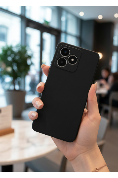 TechTrove Realme Note 50 Kılıf İçi Kadife Süet Tasarımlı Kamera Korumalı Renk...