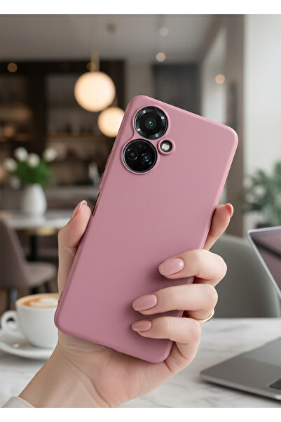 Hatreds Tecno Camon 19 Pro Uyumlu İçi Kadife Kamera Korumalı Renkli Silikon K...