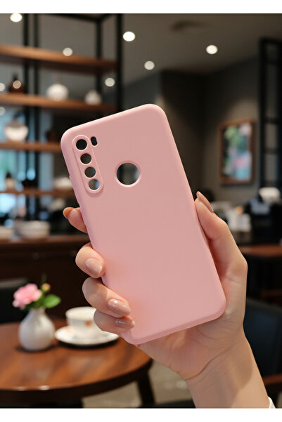 Hatreds Xiaomi Redmi Note 8 Uyumlu İçi Kadife Kamera Korumalı Renkli Silikon ...