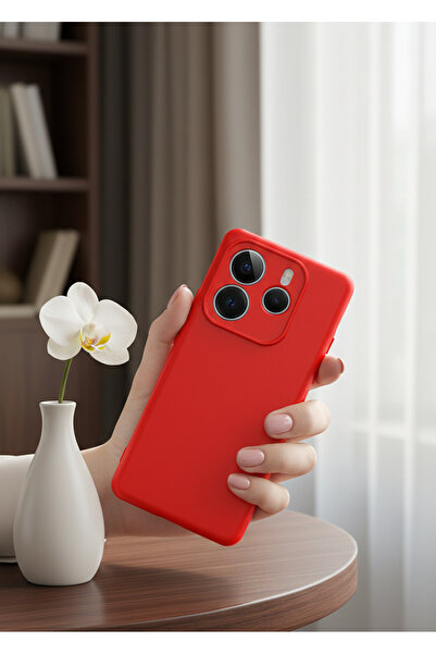 TechTrove Xiaomi Redmi Note 14 5G Kılıf İçi Kadife Süet Tasarımlı Kamera Koru...