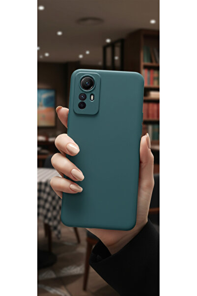 Hatreds Xiaomi Redmi Note 12S Uyumlu İçi Kadife Kamera Korumalı Renkli Siliko...