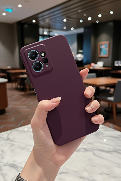 Hatreds Xiaomi Redmi Note 12 4G Uyumlu İçi Kadife Kamera Korumalı Renkli Sili...