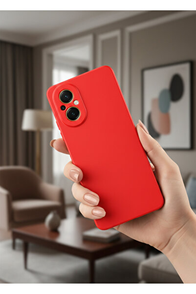 Hatreds Realme 12 Lite Uyumlu İçi Kadife Kamera Korumalı Renkli Silikon Kılıf