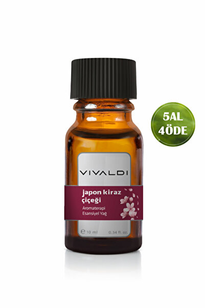 Vivaldi Home Japon Kiraz Çiçeği Uçucu Yağ,buhurdanlık Yağı,doğal Uçucu Yağ,od...