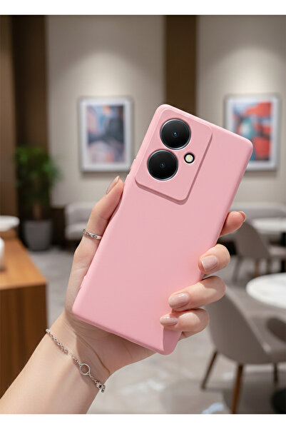 Hatreds Vivo V29 Lite 5G Uyumlu İçi Kadife Kamera Korumalı Renkli Silikon Kılıf