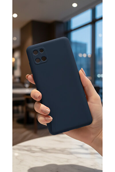 TechTrove Galaxy A81 (Note 10 Lite) Kılıf İçi Kadife Süet Tasarımlı Kamera Ko...