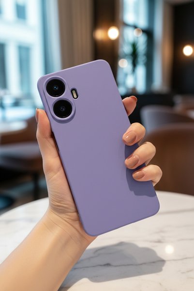 TechTrove Realme C55 Kılıf Içi Kadife Süet Tasarımlı Kamera Korumalı Renkli S...
