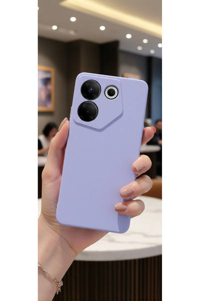 TechTrove Tecno Camon 20 Pro 5G Kılıf İçi Kadife Süet Tasarımlı Kamera Koruma...