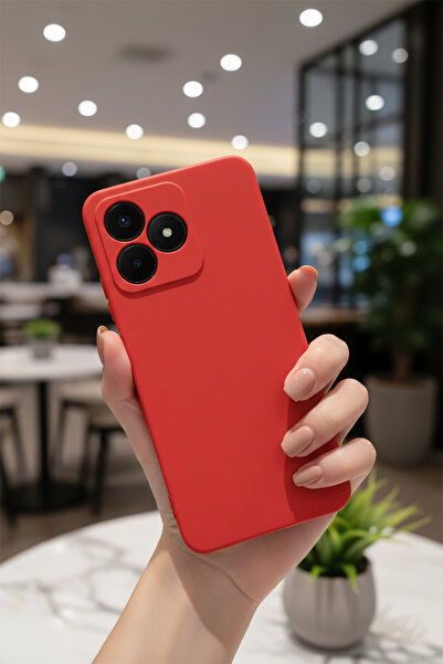 Hatreds Realme C53 Uyumlu İçi Kadife Kamera Korumalı Renkli Silikon Kılıf