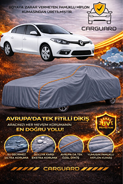 CarGuard Renault Fluence Uyumlu Lüks Araba Brandası Miflonlu Branda Oto Çadır...