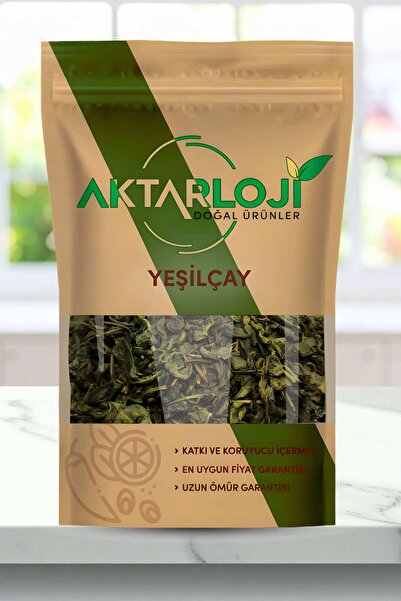 aktarloji 100 Gr Yeşil Çay Yaprağı / Green Tea / YeşilÇay - Katkısız & Doğal