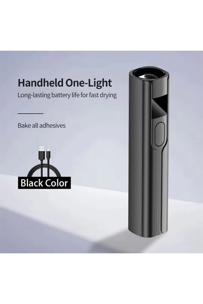 Choice مصباح أظافر LED صغير قابل لإعادة الشحن يعمل بالأشعة فوق البنفسجية بطول...