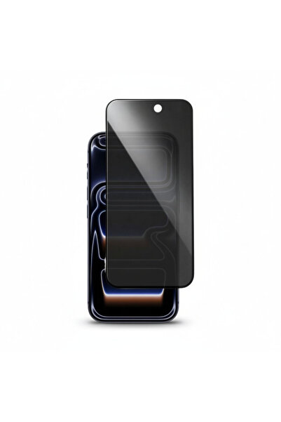 OEM Privacy tempered glass film compatible with Iphone 17 Pro with Mounting K...