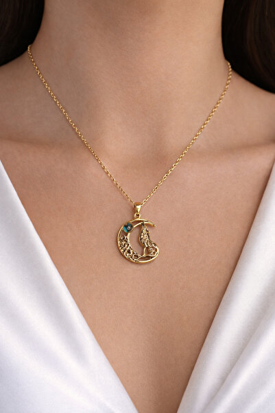 Çelik Ayla Kolye-316L Çelik-Alerji Yapmaz-Kararmaz