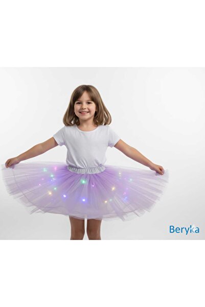 Beryka Prenseslere Özel LED Işıklı Tütü Etek – Masalsı Şıklık!