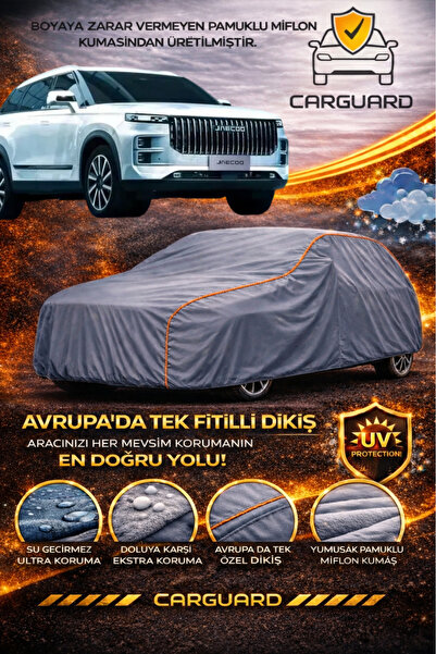 CarGuard غطاء سيارة فاخر متوافق مع جايكو J7، غطاء سيارة من الميفلون، غطاء خيم...