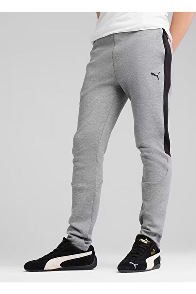 Puma Evostrıpe Core Pants 631533 Ανδρικό Παντελόνι Φόρμας ΓΚΡΙ