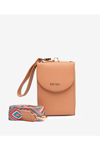 Greyder Kadın Deve Tüyü Çapraz Çanta 5Y2CN69561